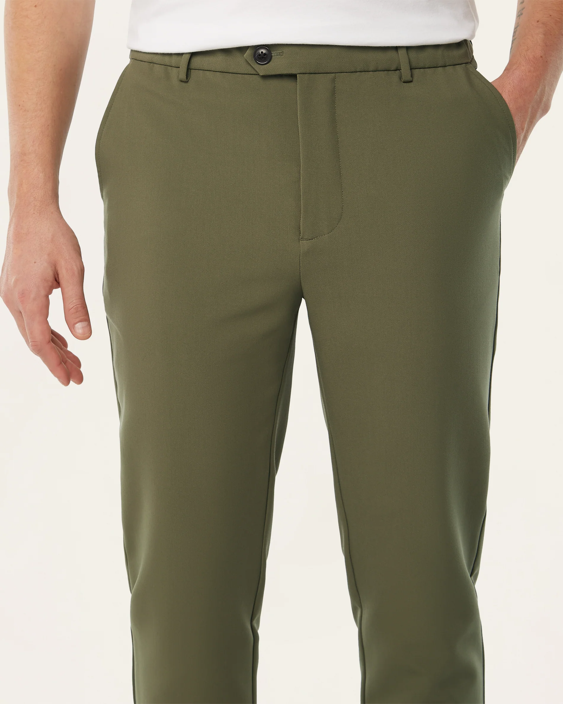 Classic Pants Olive - Image 4