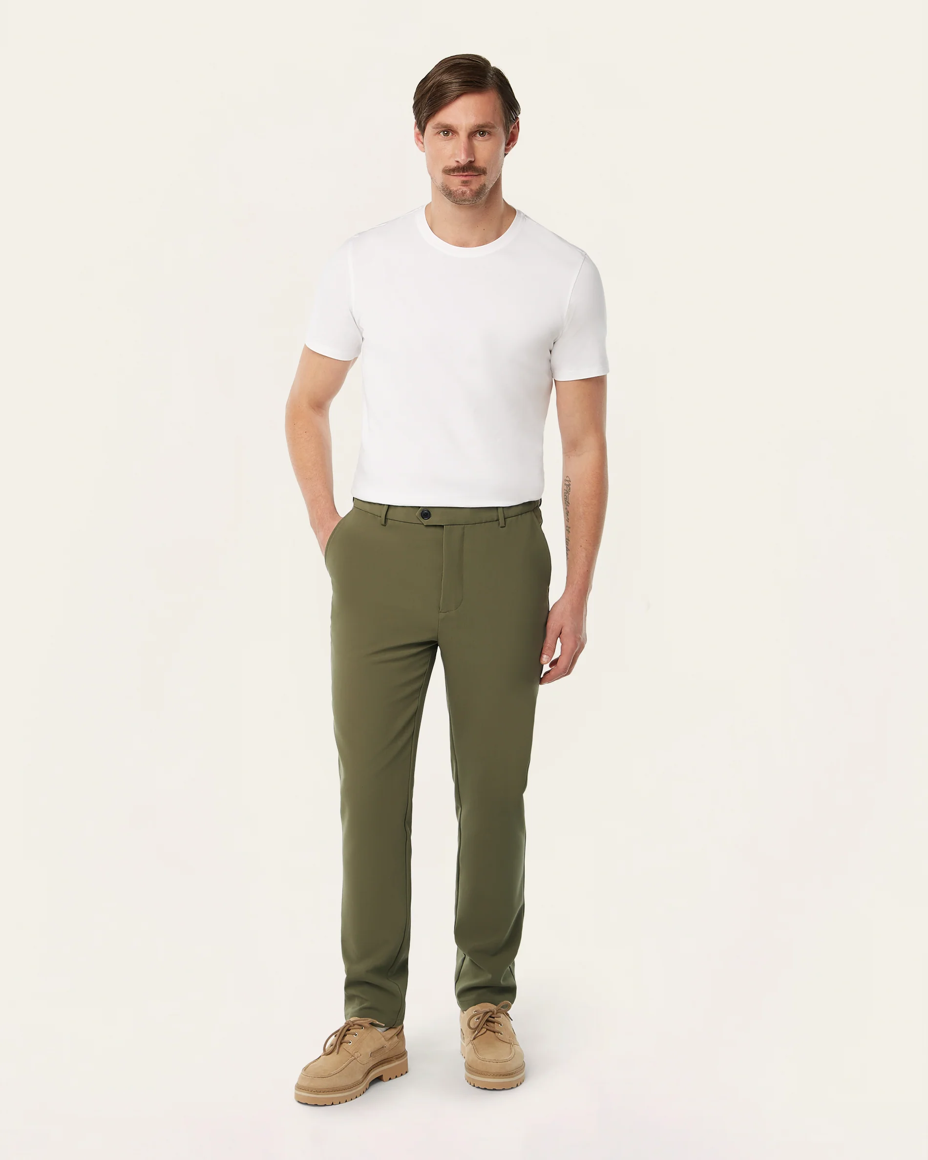 Classic Pants Olive - Image 7