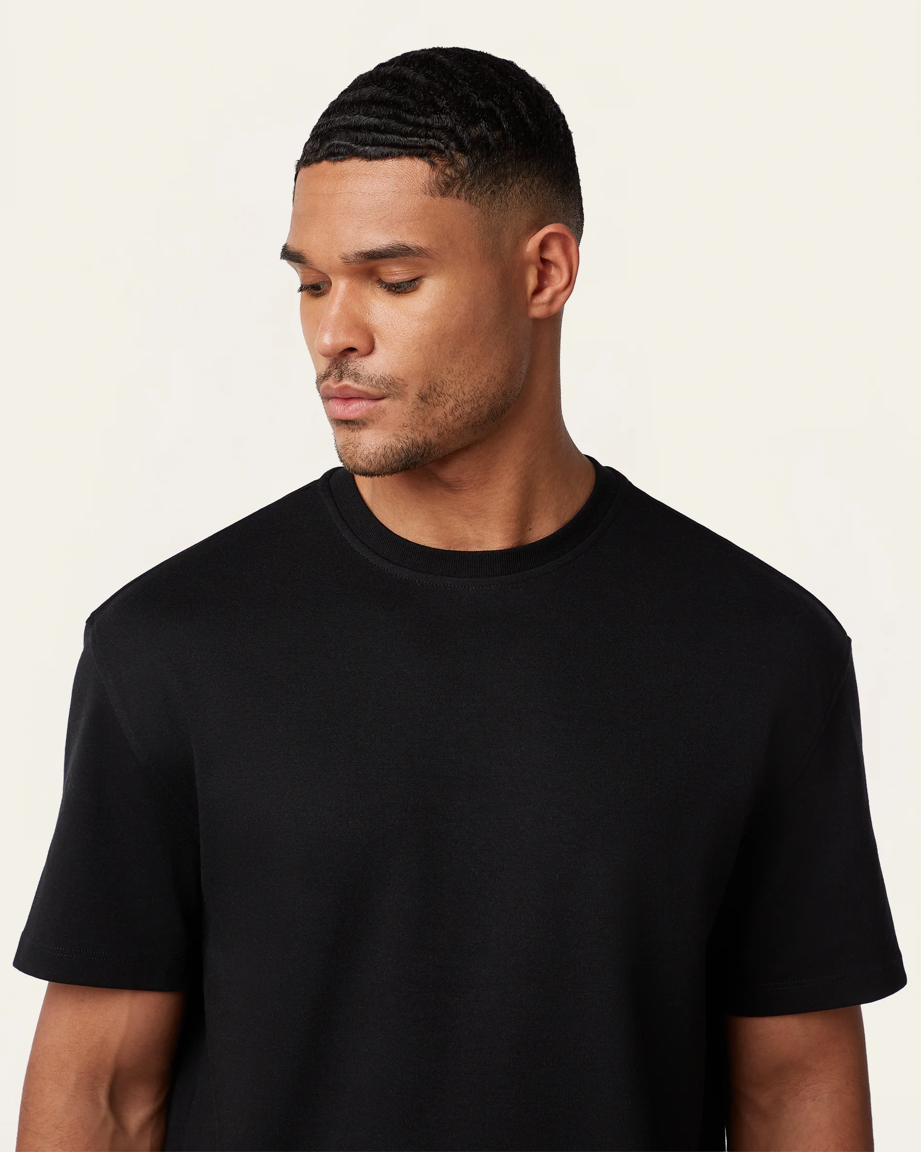 Heavy weight relaxed fit t-shirt black - Image 2