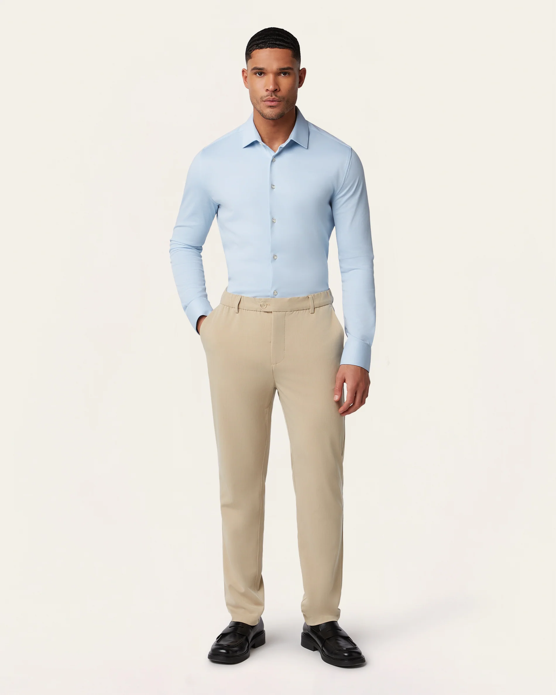 Regular Everyday Pants Sand - Image 2