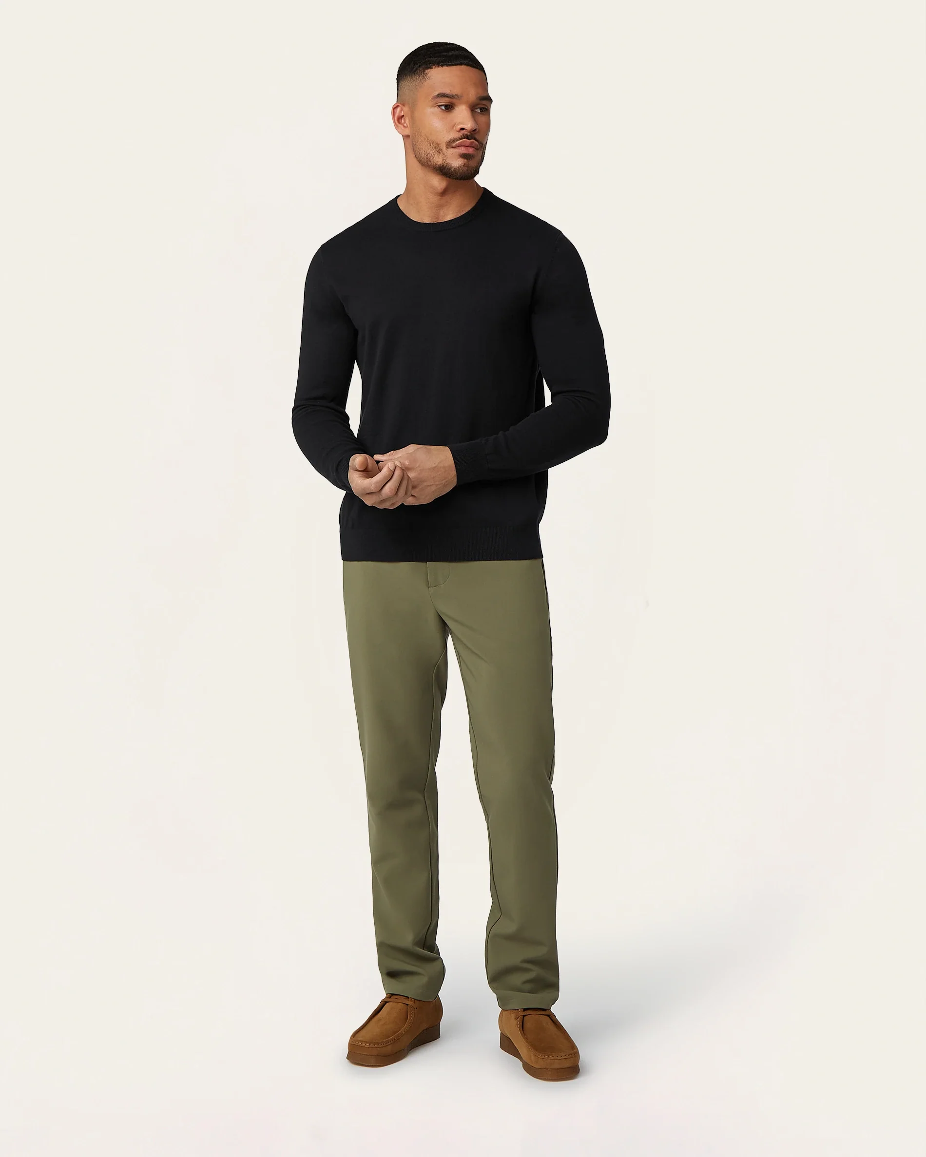 Seawool Crewneck Black
