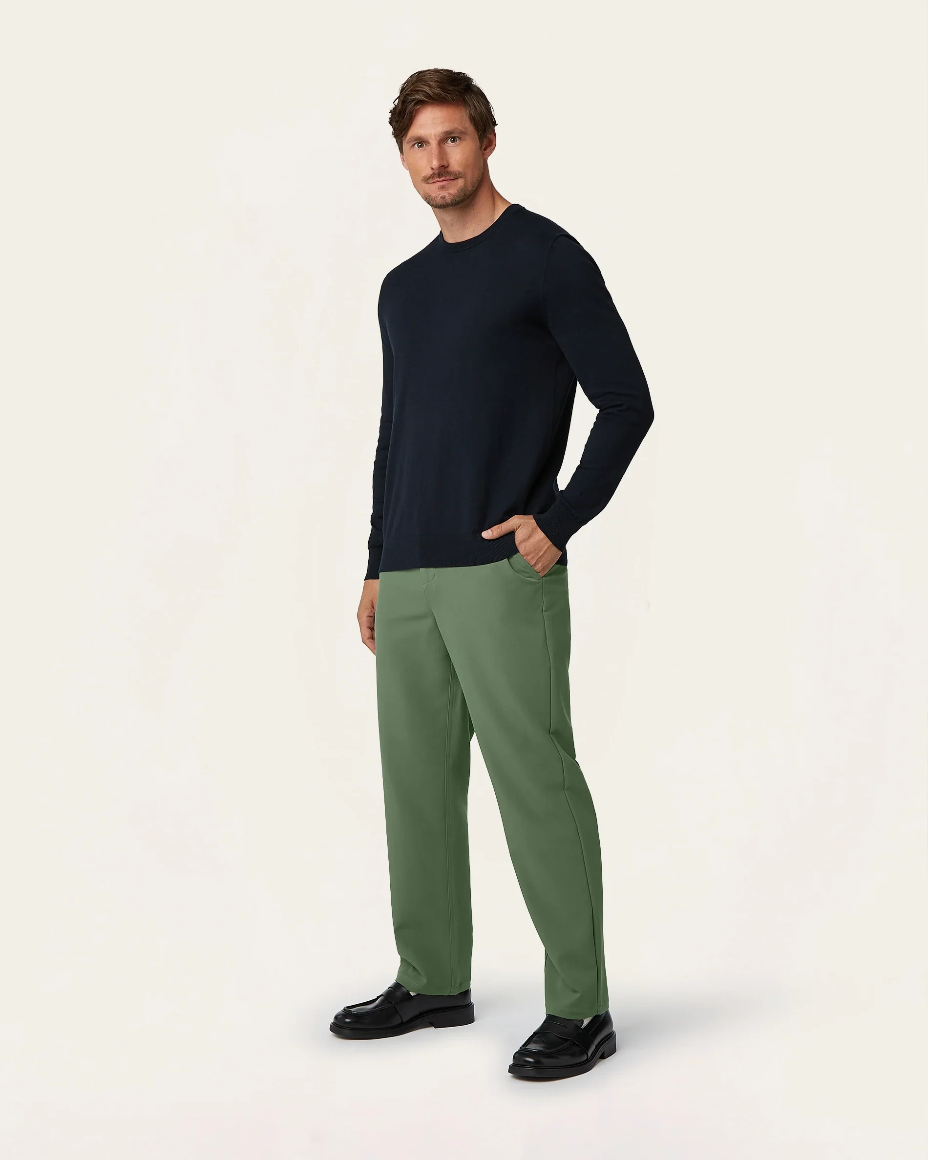 Seawool Crewneck Navy - Image 2
