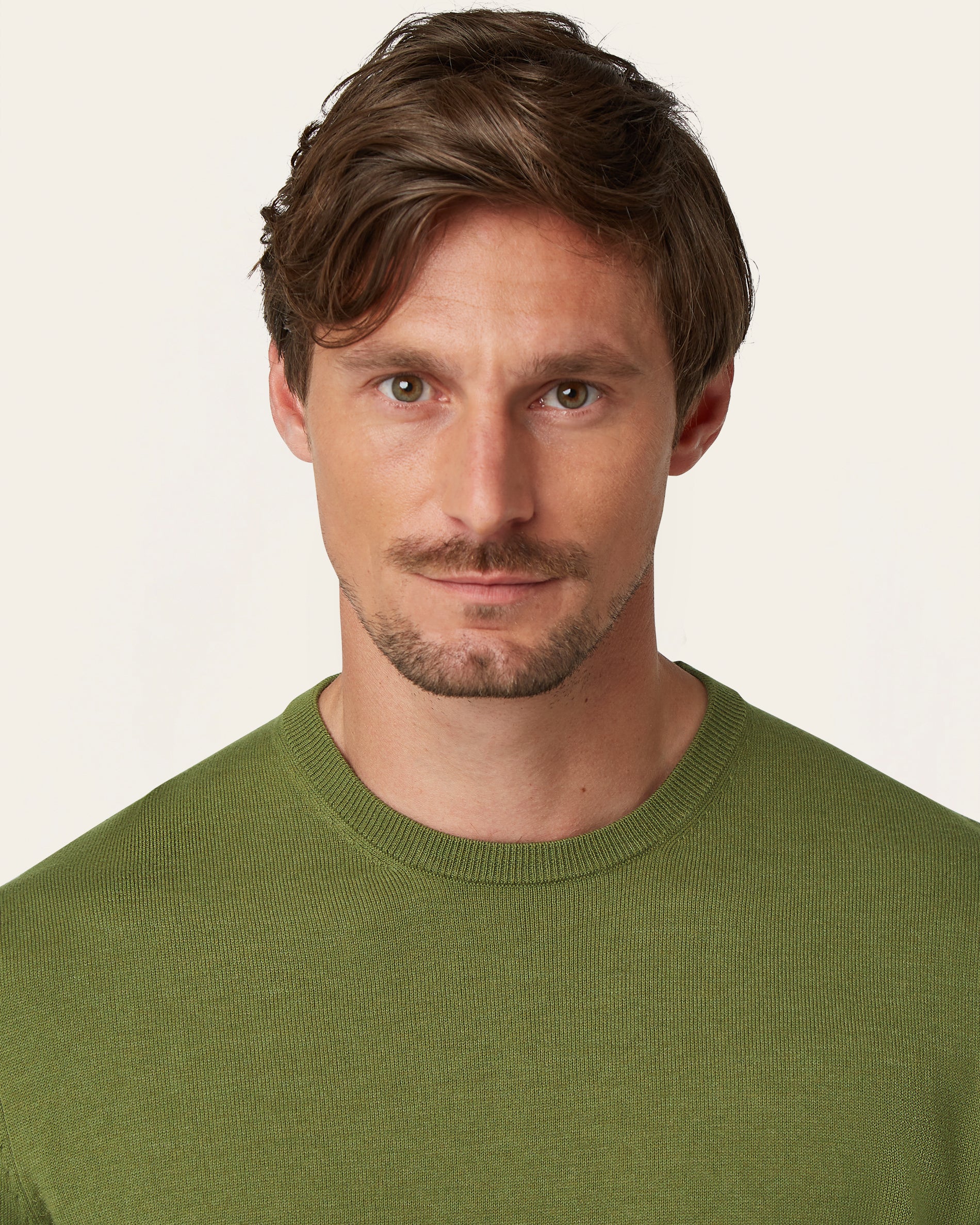 Seawool Crewneck Olive - Image 2