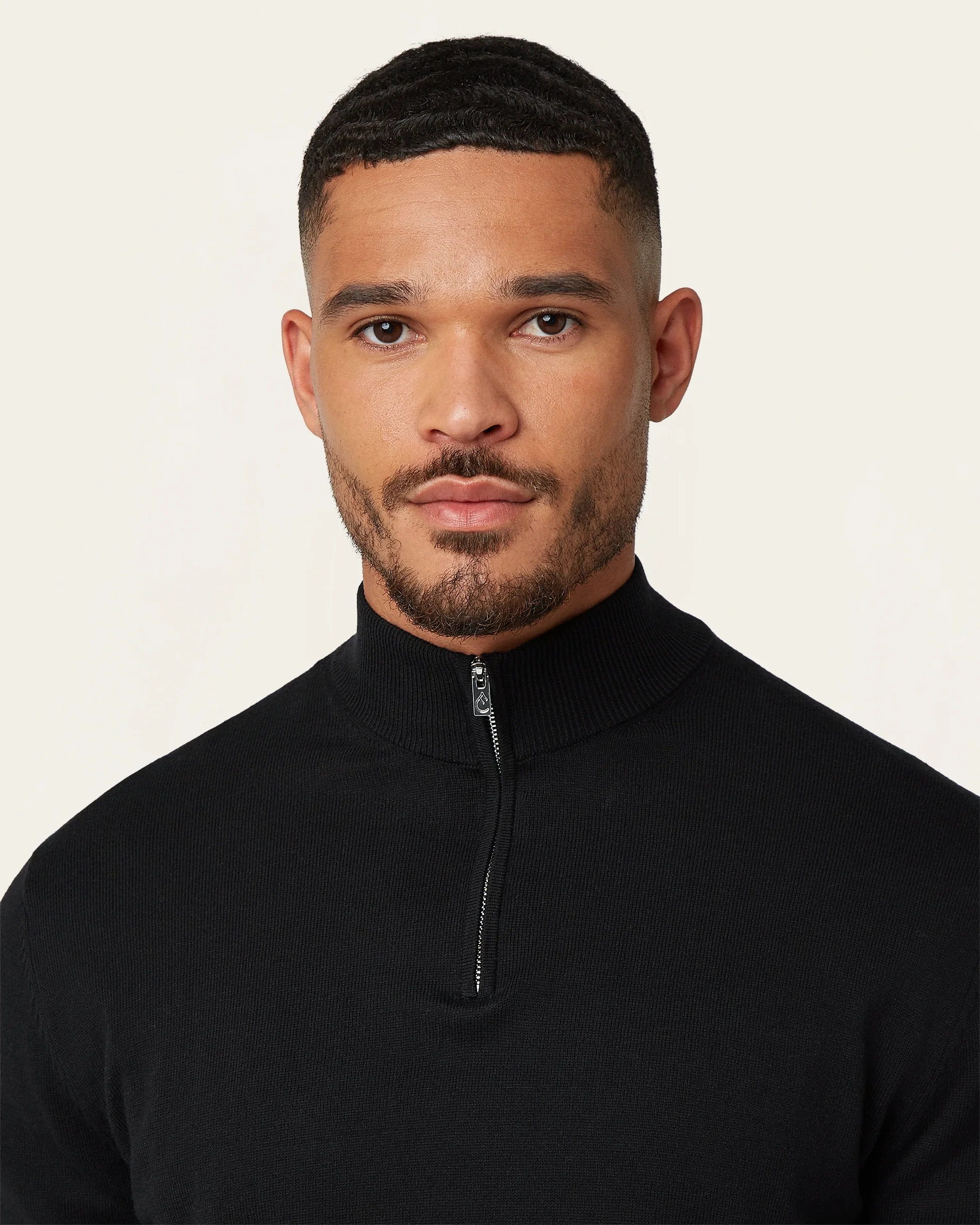Seawool Half Zip Black - Image 2