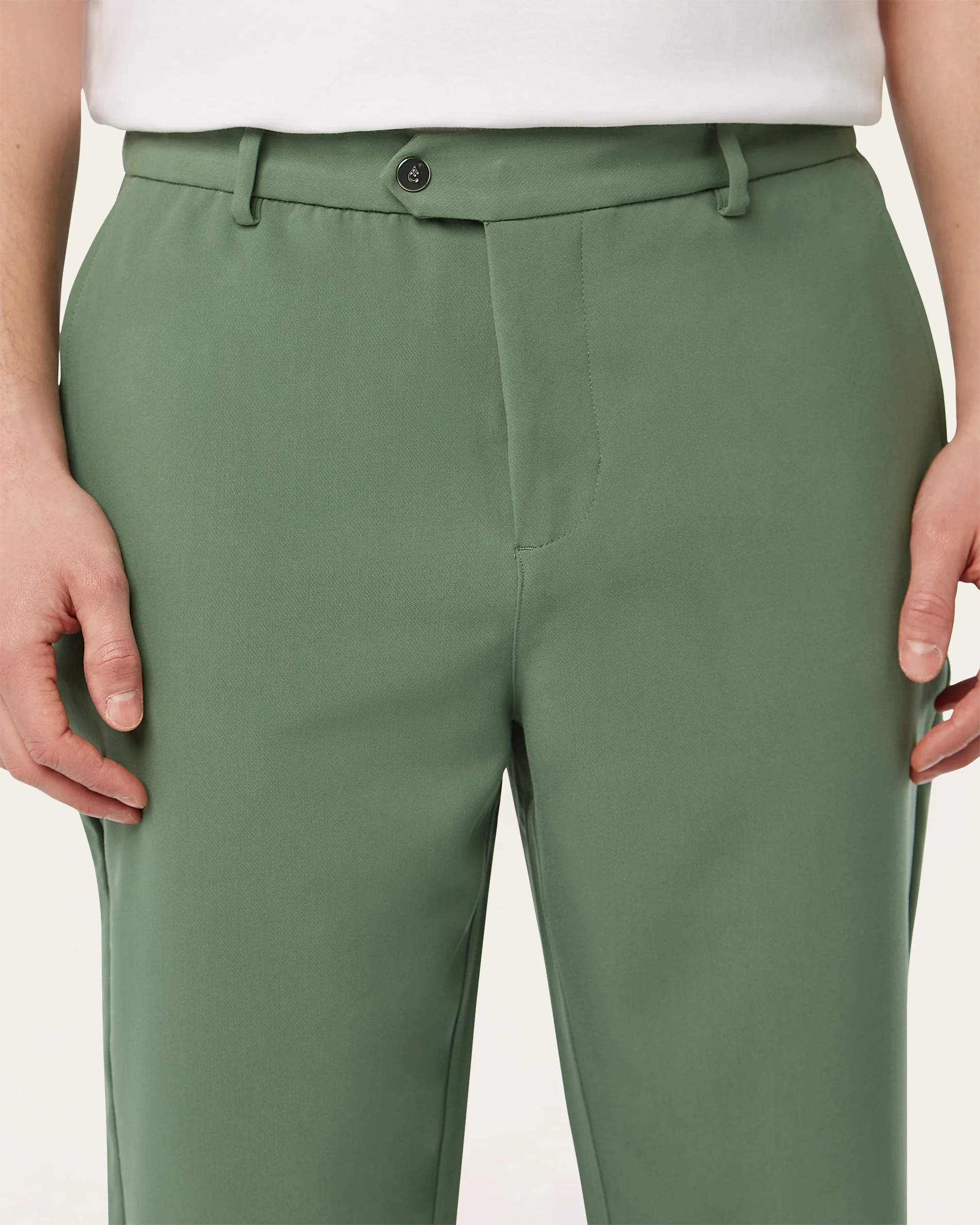 Straight pants Grass Green - Image 5