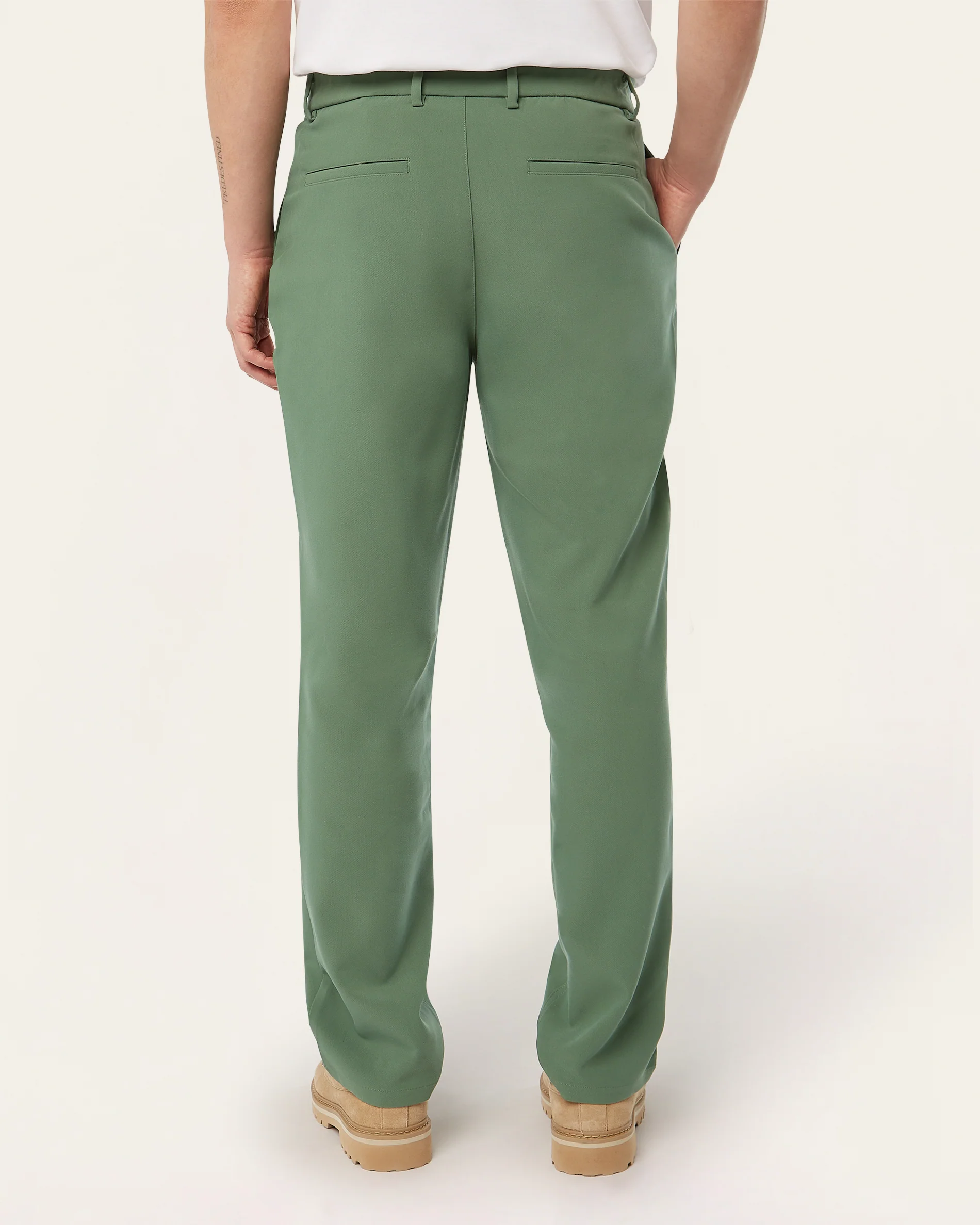 Straight pants Grass Green - Image 7