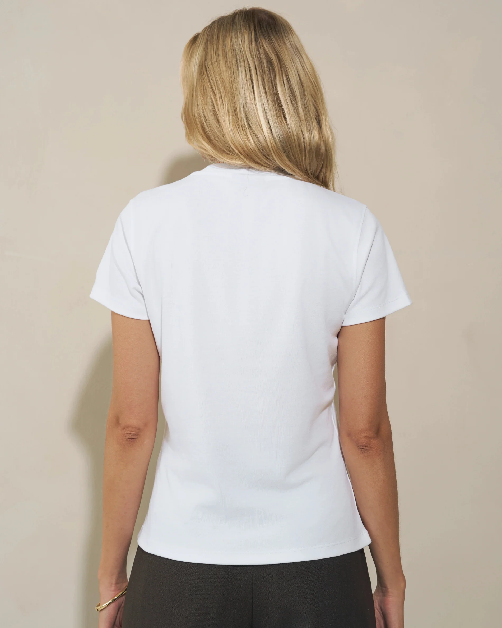 Slim T-shirt - White - Image 3